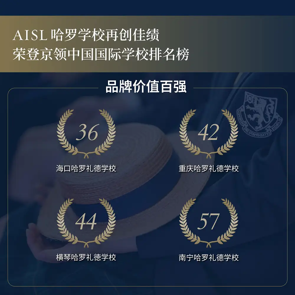 AISL哈罗学校再创佳绩<br>荣登京领中国国际学校百强榜